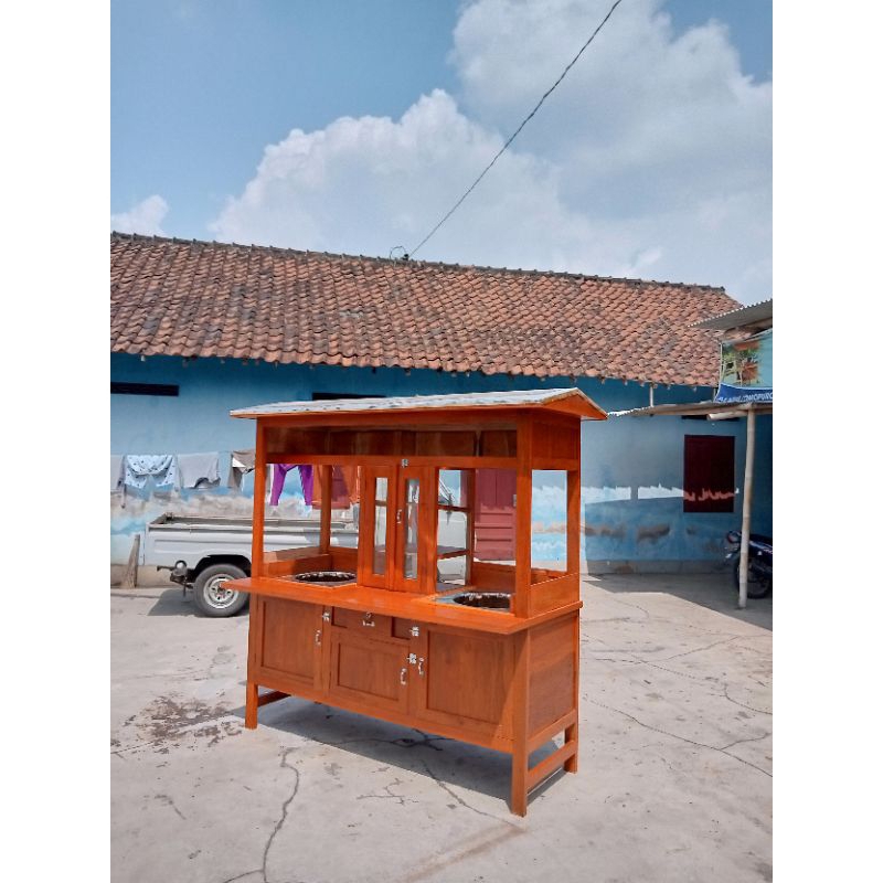 Gerobak mie ayam dan bakso