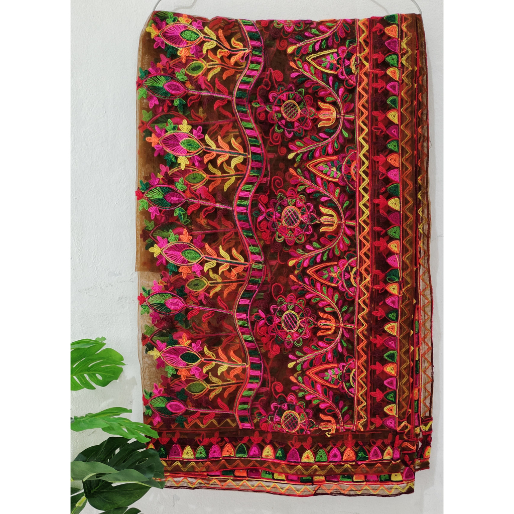 PHASMINA SHAWL / TUBATHA HAND MADE KHAS PAKISTAN/INDIA