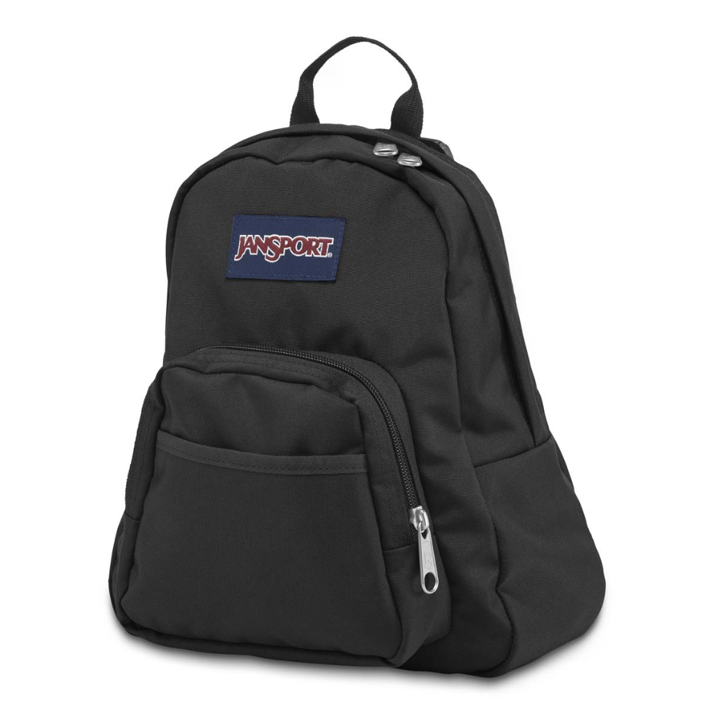 JanSport Paket Bundling Mini Ransel Half Pint Black Waist Bag Fifth Avenue Free Tumbler 500ML