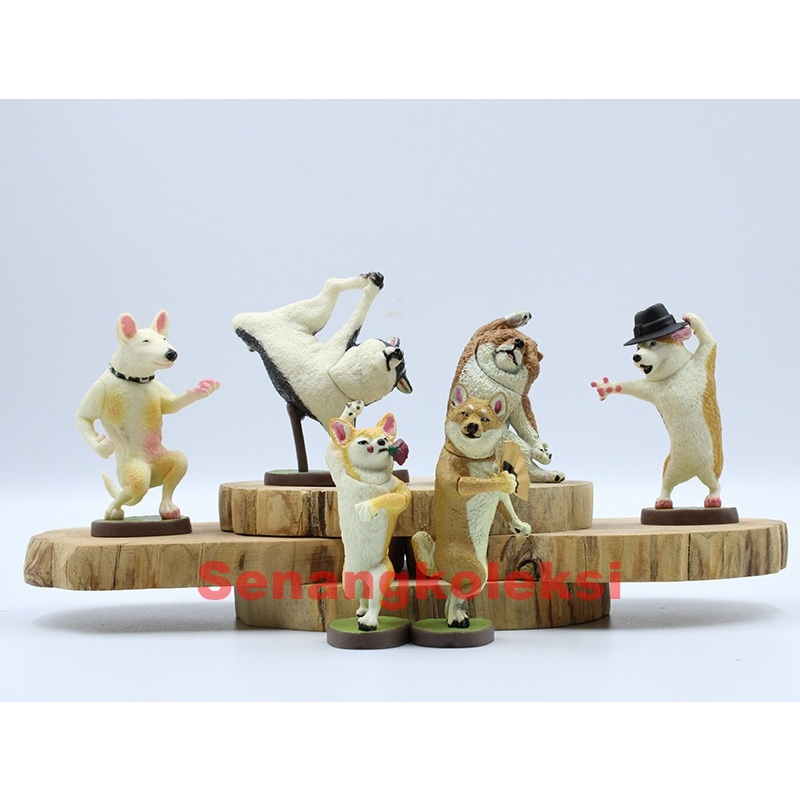 Figure Animal Life Dancing Dog Figure Yoga Dog dog Bull