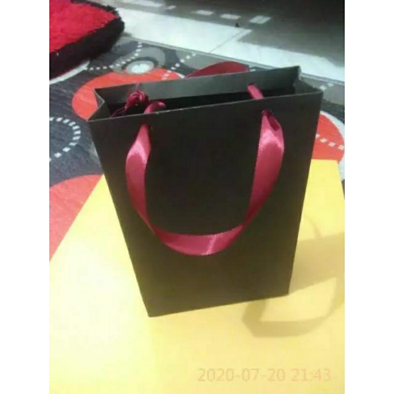 

paperbag hitam polos paperbag mini UK 11x5x15