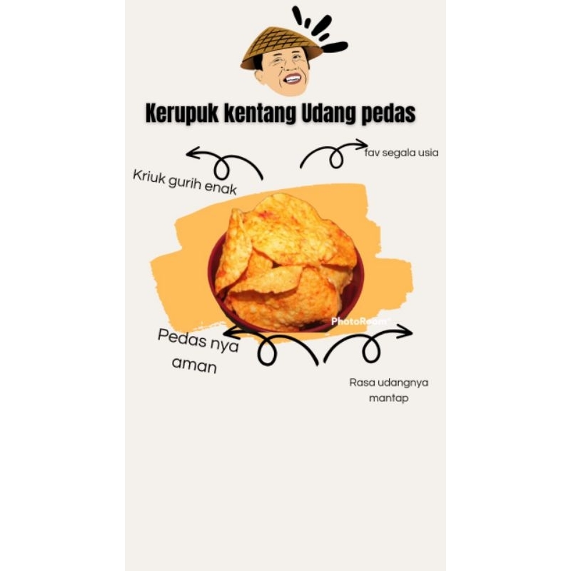 

KENTANG UDANG PEDAS MANIS 250 g( OLEH-OLEH SURABAYA )