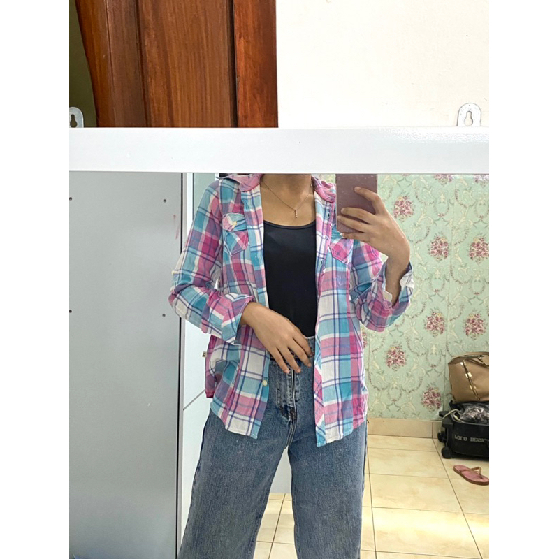 preloved kemeja merk C2 dan celana