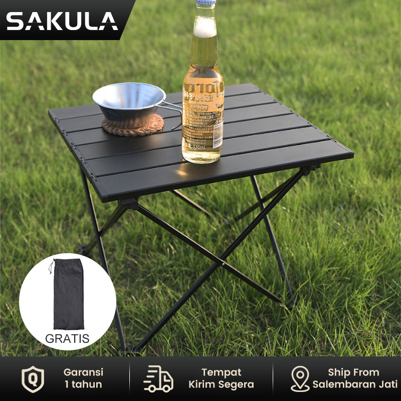 SAKULA Kursi Lipat Outdoor Portable Kursi Camping Folding Chair Gunung Kemah Mudah Dilipat