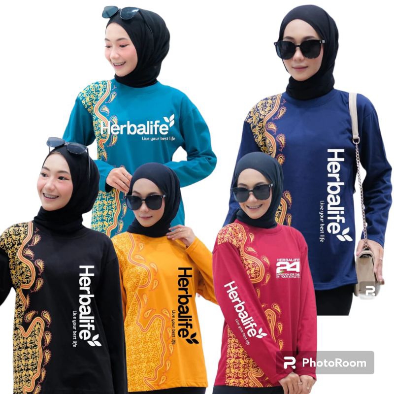 KAOS BATIK LENGAN PANJANG