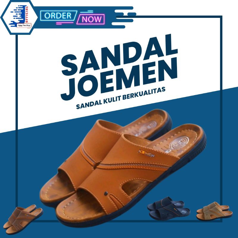 Joeman sandal slop pria import