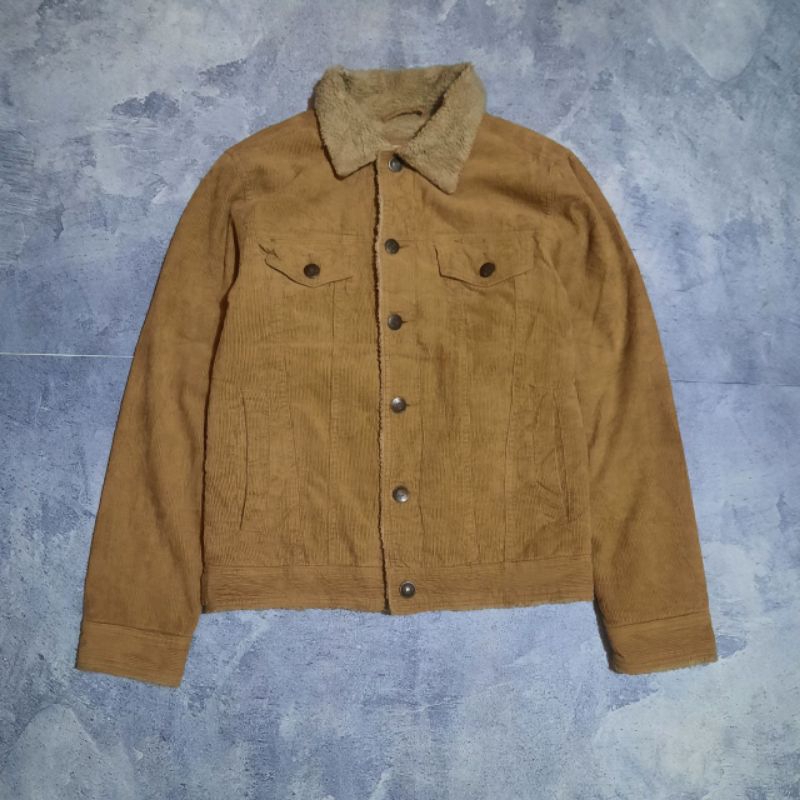 Aeropostale lined sherpa Corduroy jacket
