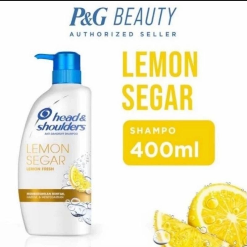 HEAD AND SHOULDERS SHAMPO 400ML LEMON FRESH
