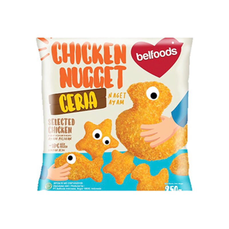 

Belfoods Chicken Nugget Ceria 500gr