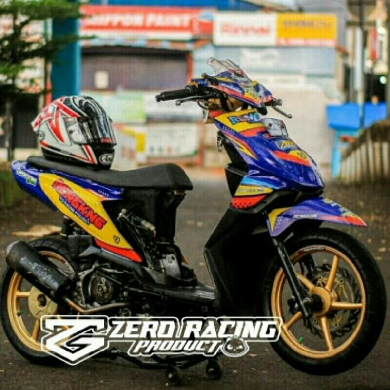 Decal Beat karbu body buta keren free custom desain
