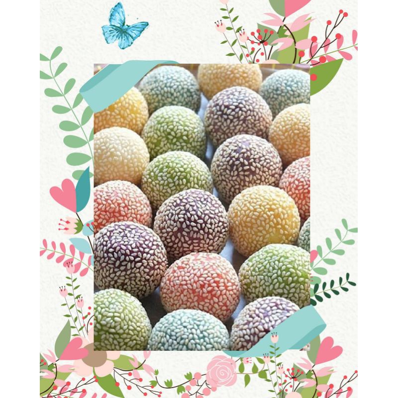 

1 pack Onde Onde Pelangi isi 10pcs