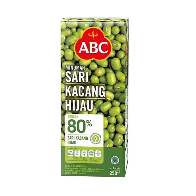 

abc minuman sari kacang hijau 250 ml