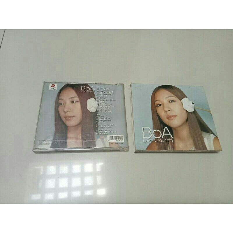 CD dan VCD BOA album LOVE & HONESTY