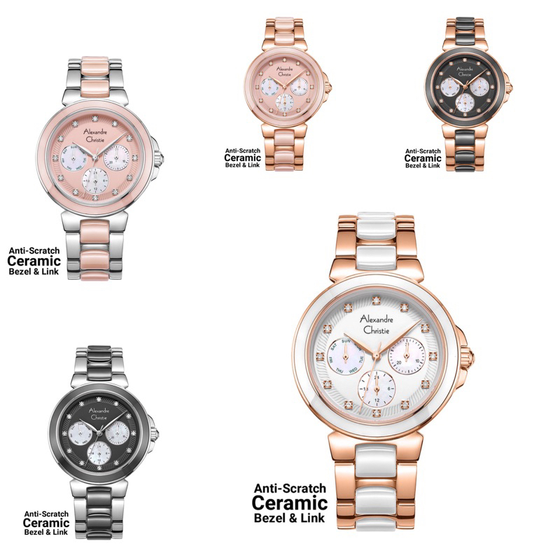 ALEXANDRE CHRISTIE 2B02 BF WANITA ORIGINAL GARANSI 1TAHUN