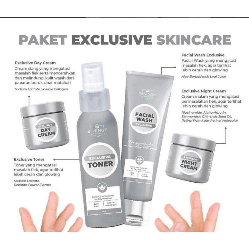 BENINGS SKINCARE PAKET EXCLUSIVE | BENINGS CLINIC