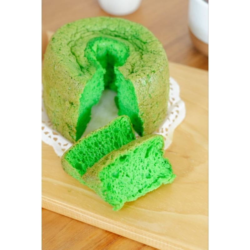 

Chiffon Pandan Rendah Karbohidrat Free Sugar Keto Diet Halal 125g