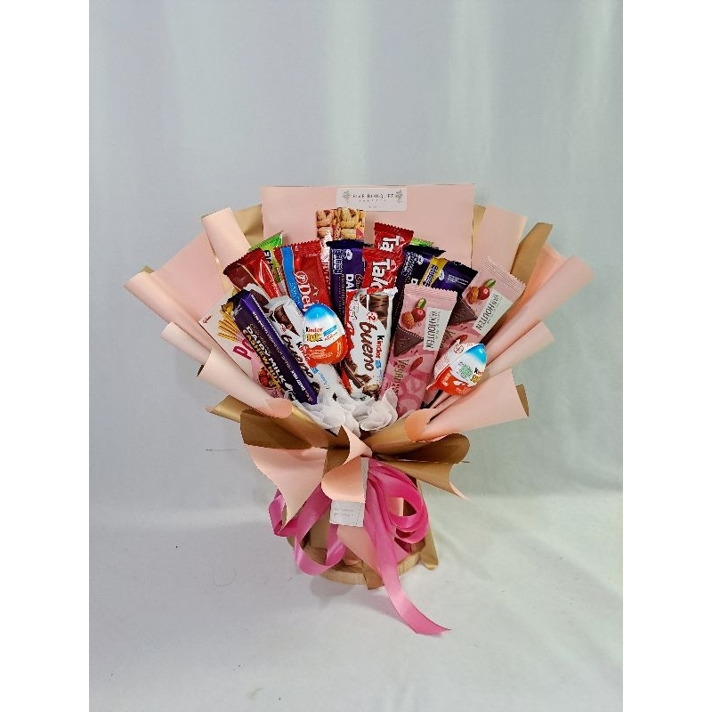 

Bouquet Chocolate/ Buket Cokelat/ Buket Murmer/ Bouquet Full Cokelat