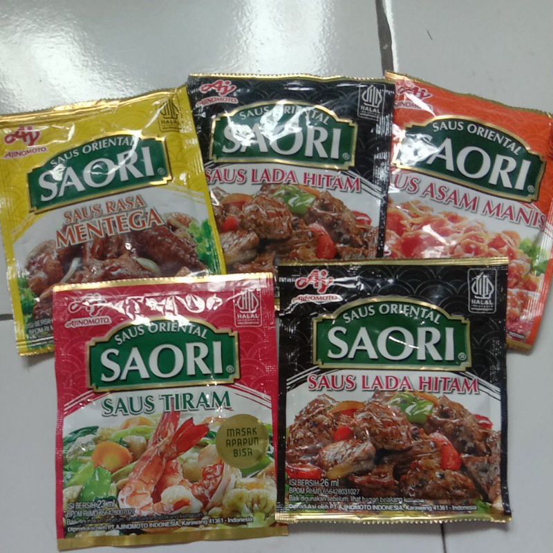 

Paket Saori Saos Tiram 5 pcs