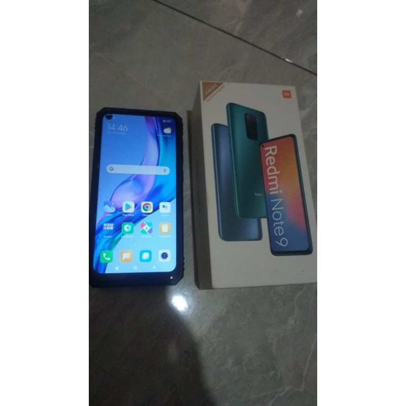 REDMI NOTE 9 mulus 6/128GB SECOND NORMAL