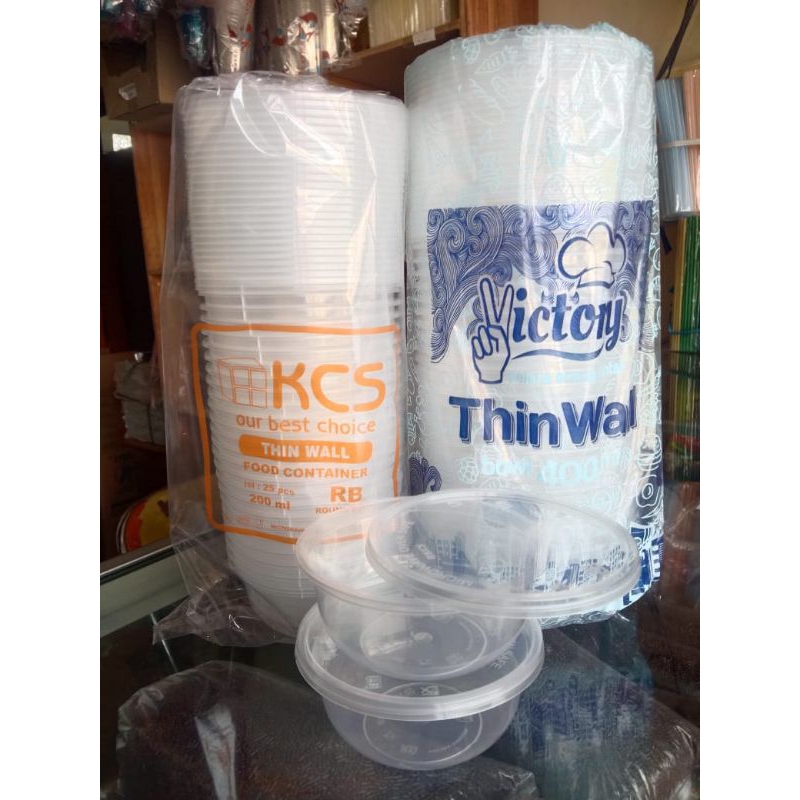 THINWALL BULAT MERK KCS, VICTORY UK 200,300,400 ML