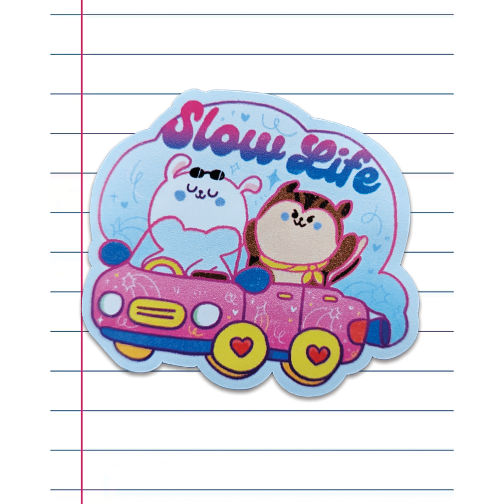 Slow Life - Emotional Damage Sticker