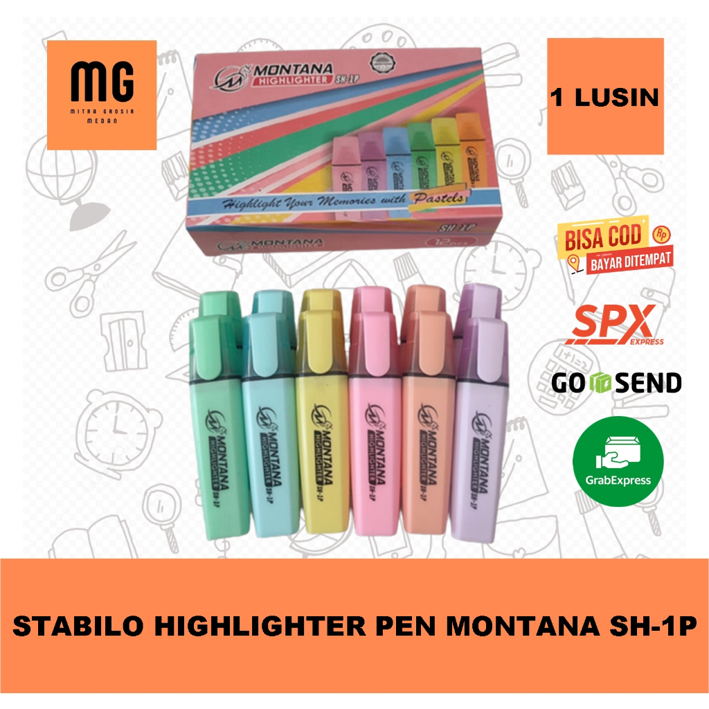 

Stabilo Highlighter Pen Montana SH 1 P Harga Perlusin