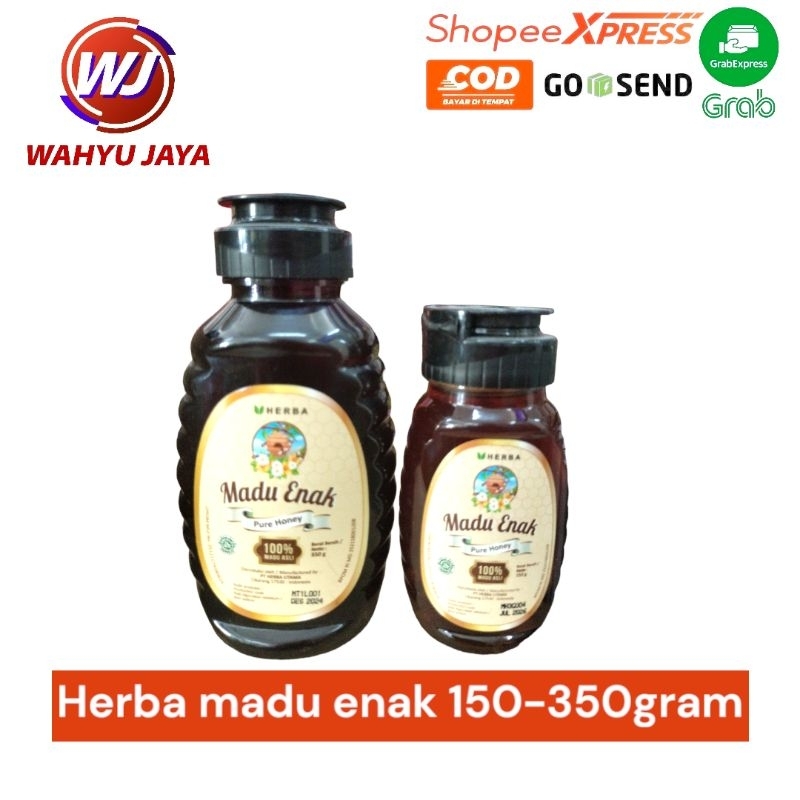 

Herba madu enak pure honey 150-350gram