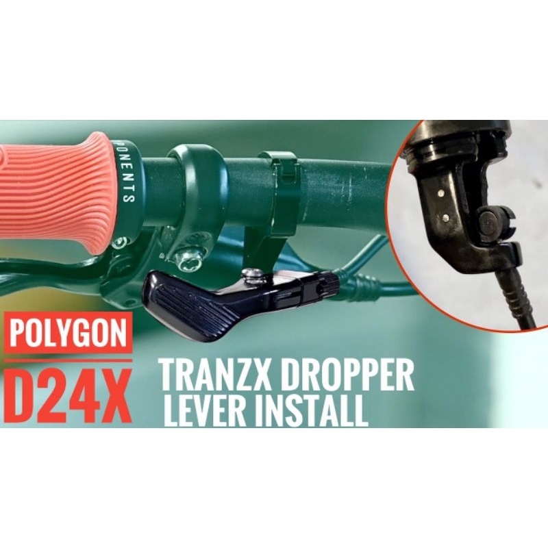 Remote Dropper seatpost hydraulic tranzX alloy original universal remot seatpost hidrolis tranz x