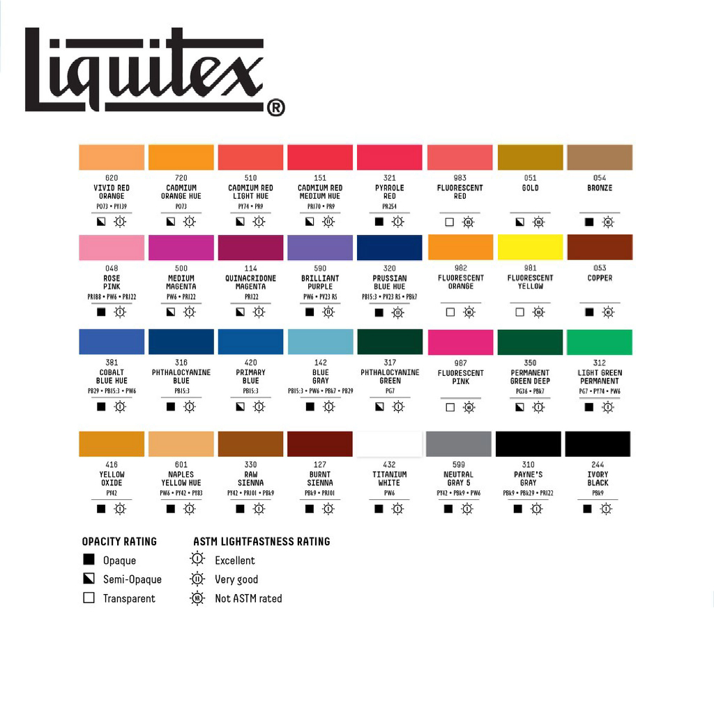 

Cat Akrilik Liquitex 118ml Liquitex Acrylic PART 2 SF6