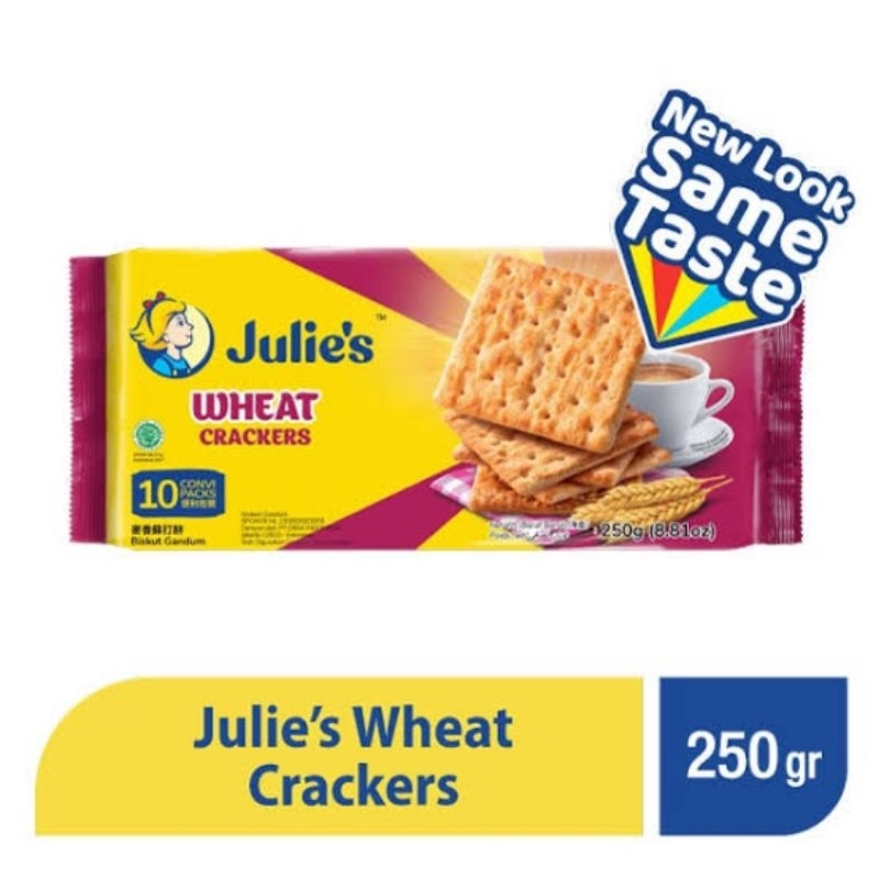 

Julies Wheat Crackers 250gr