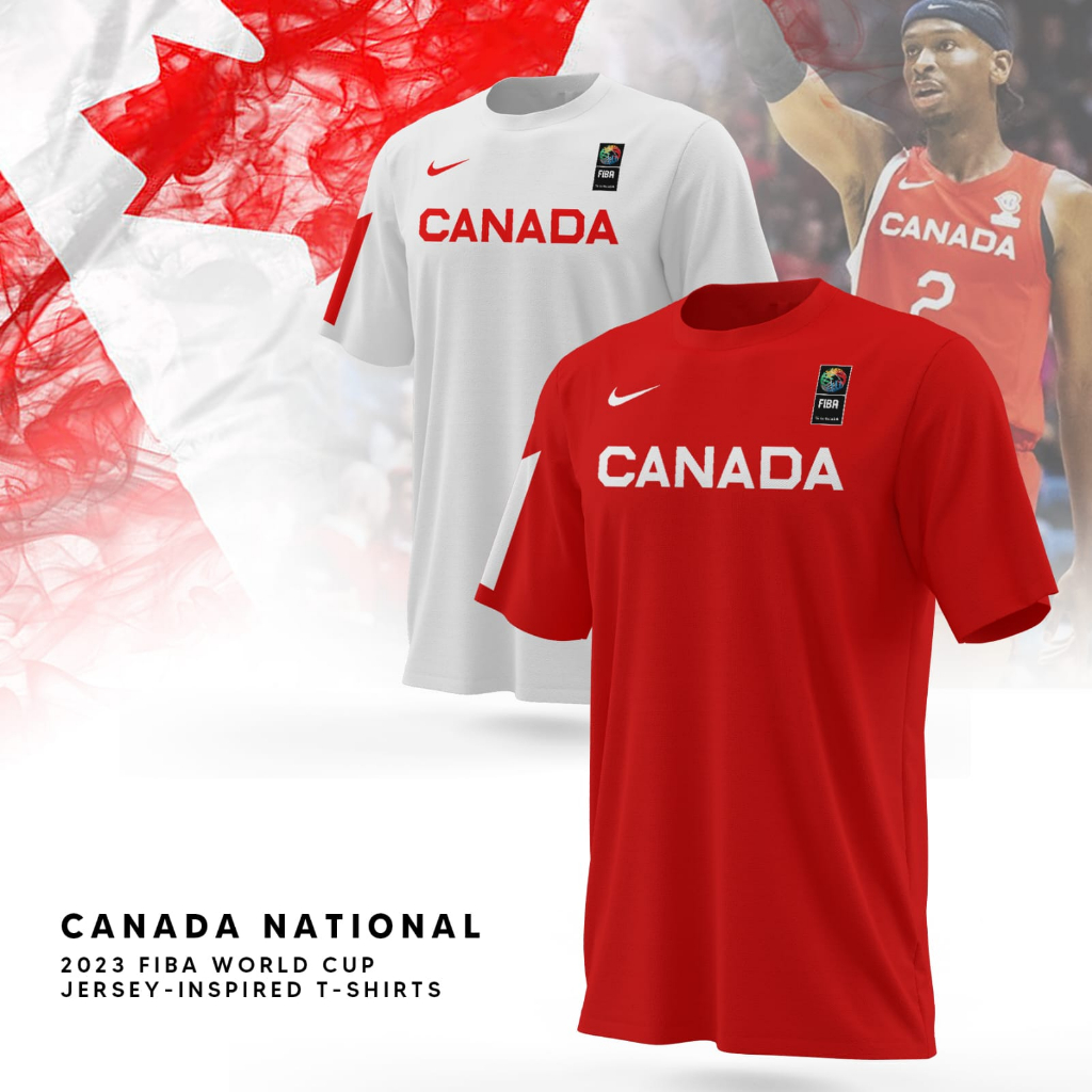 Kaos Tshirt basket Canada FIBA / SPX
