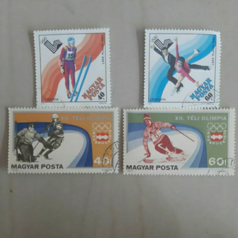 

Perangko Magyar posta Olympiade 1976 set 4 prangko