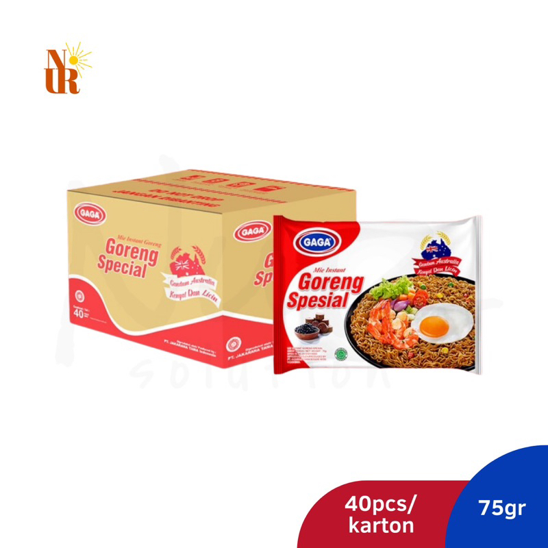 

GAGA Mie Goreng Spesial 75gr x 40pcs [Karton]