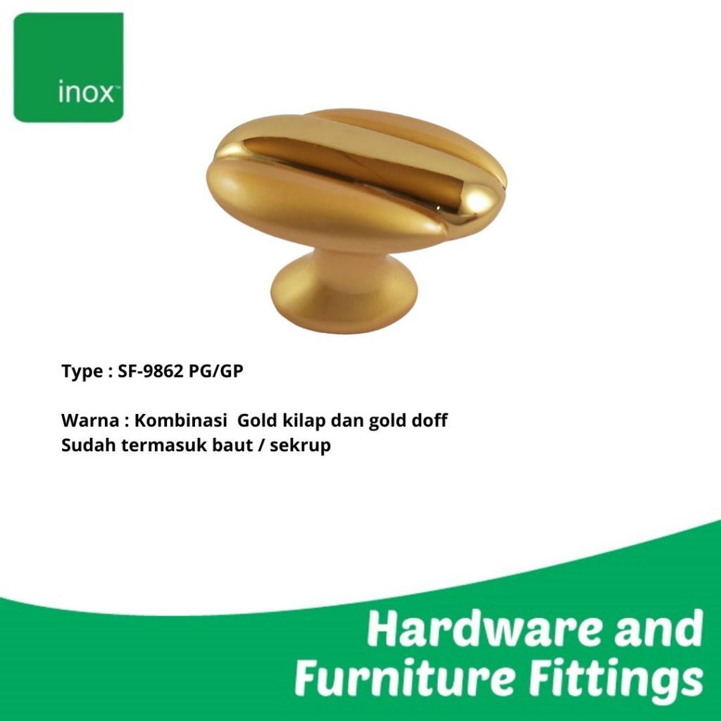 Tarikan Laci / Knob Laci / Knob Bulat Lemari Pakaian / SF-9862