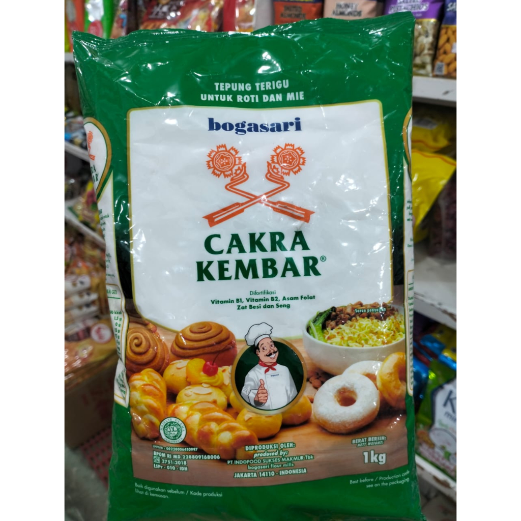 

tepung cakra kembar premium 1kg