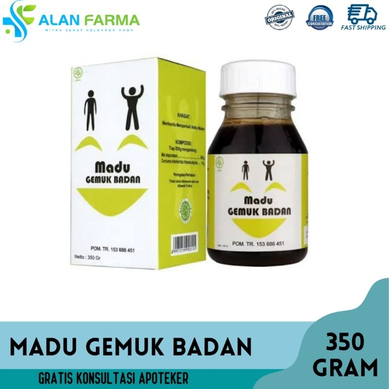 

Madu Gemuk Badan 250 Gram