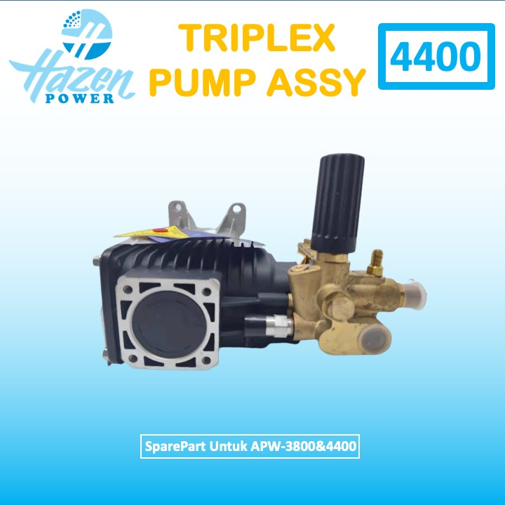 TRIPLEX PUMP ASSY FIT TO APW3800/4400 AiPower by HAZENstore