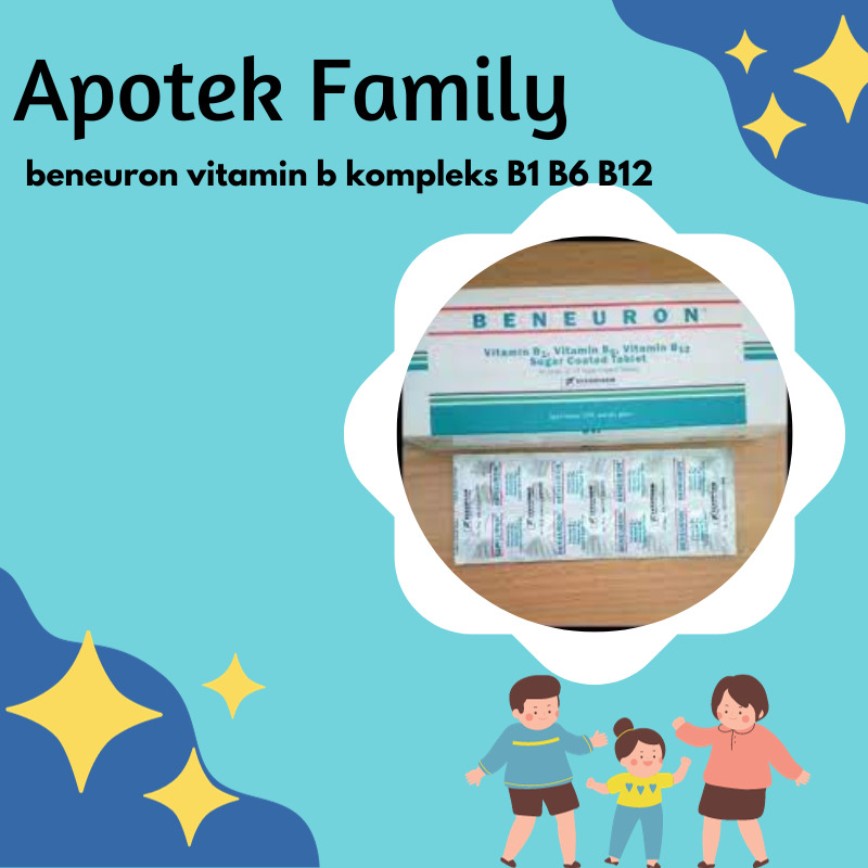 beneuron vitamin b kompleks B1 B6 B12