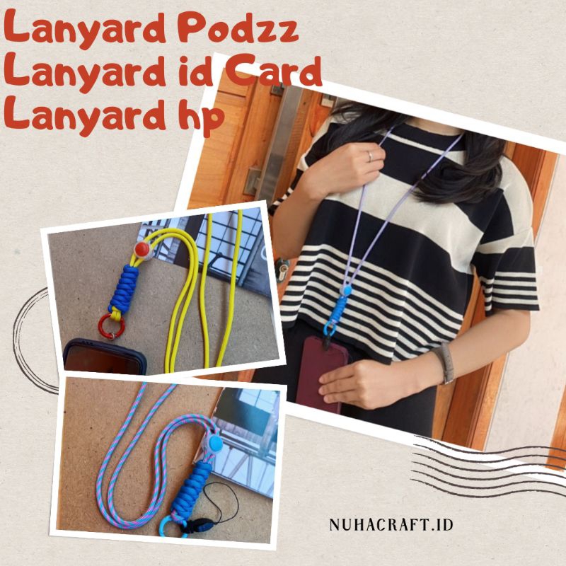 

TALI LANYARD LEHER / TALI LANYARD / TALI LANYARD ID CARD / UKURAN 50 Cm