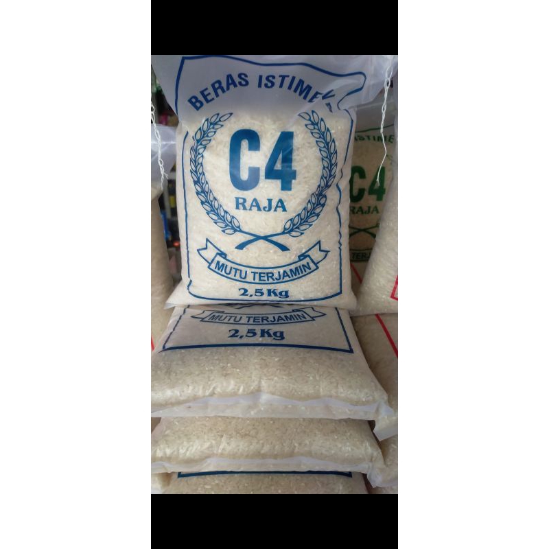 

C4 RAJA BIRU KEMASAN 2.5KG