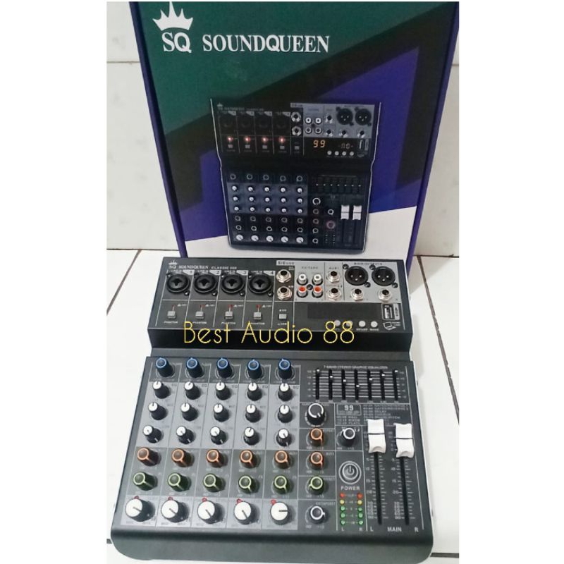 Mixer Sound System SoundQueen 6 channel Classic 600