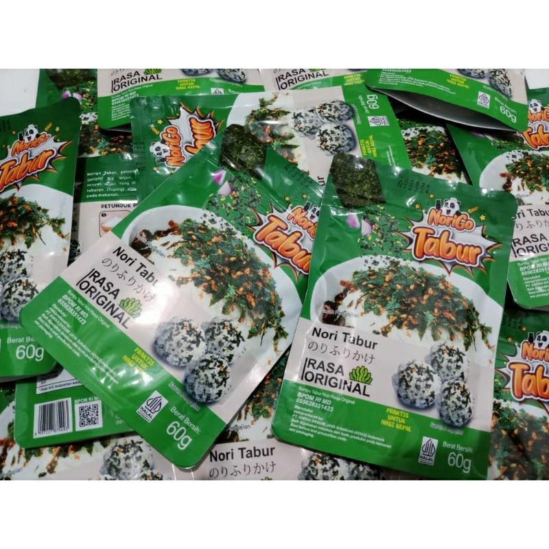 

Nori tabur original 60 gram / nasi kepal