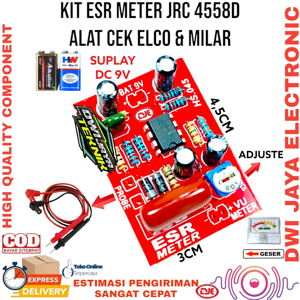 kit esr meter analog