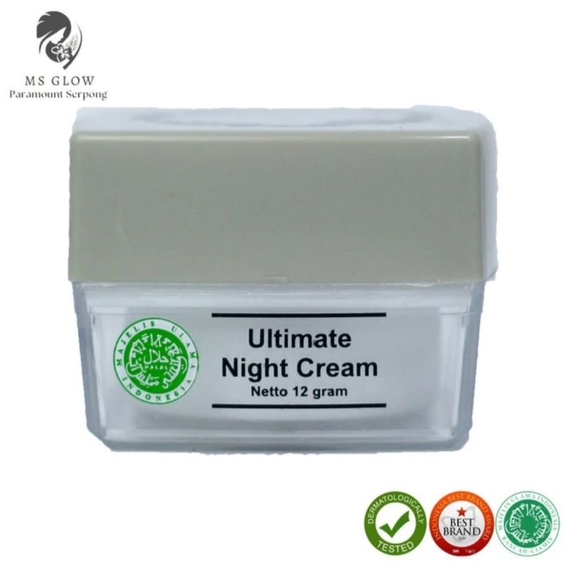 ULTIMATE NIGHT MS GLOW / MS GLOW NIGHT CREAM
