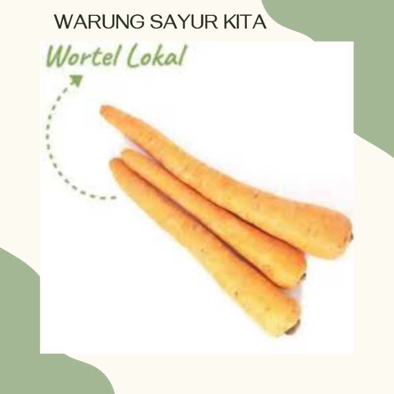 

Wortel 250 Gram