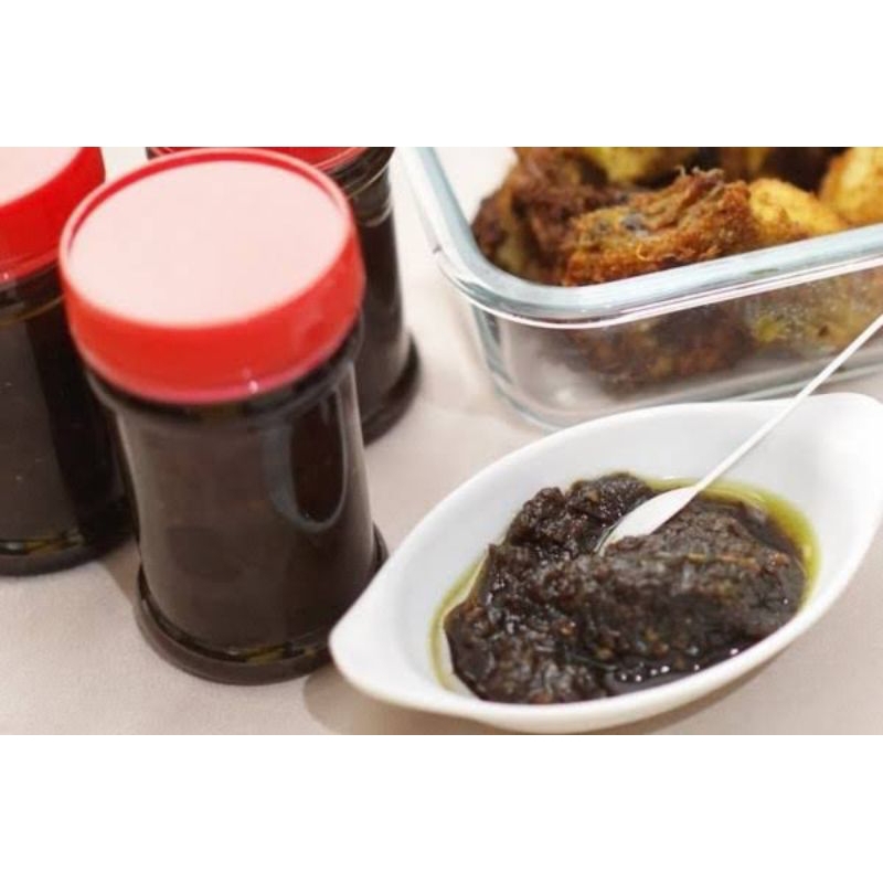 

sambal hitam bumbu madura homemade