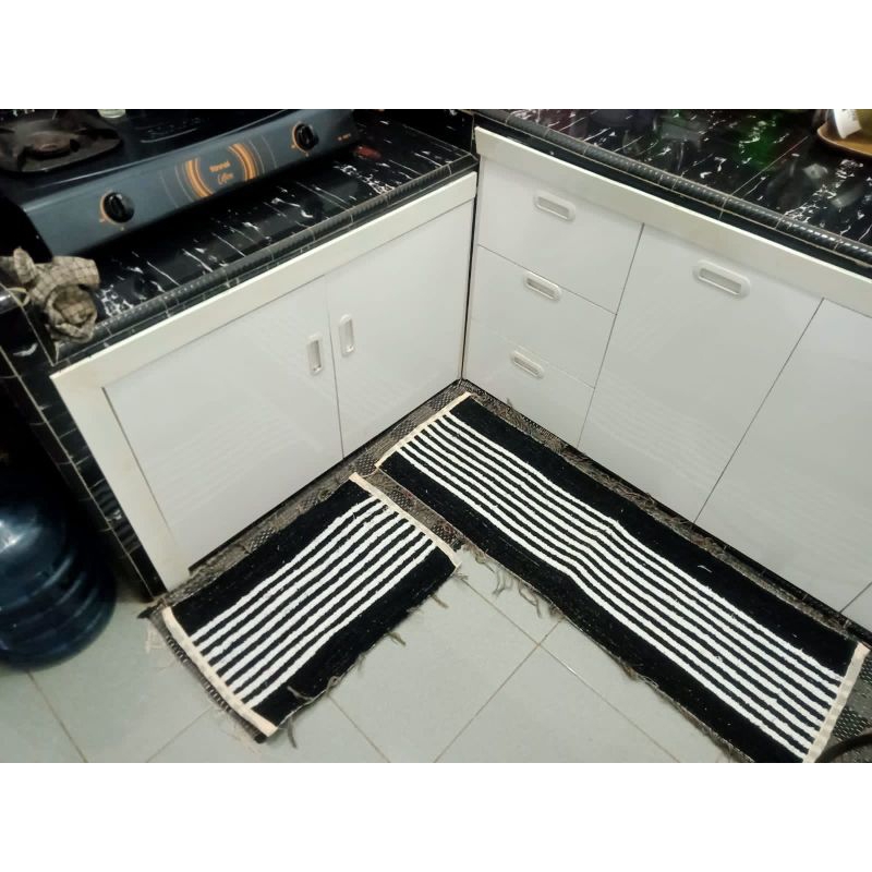 keset dapur 2in1 keset panjang  handuk ATBM tebal serap air dan debu