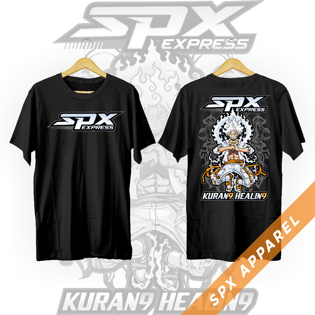 Kaos Kurir SPX Express 9.9 | Kuran9 Healin9 Luffy Gear 5 One Piece