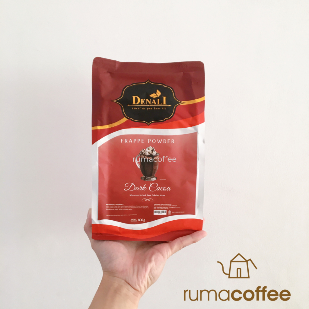 

Bubuk Minuman Denali Dark Cocoa Frappe Powder 800 Gram Rumacoffee