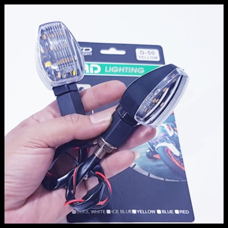 LAMPU SEN LED MOTOR/LAMPU RITING SEIN SEN VARIASI MOTOR LED DC 12 VOLT TRD D-50